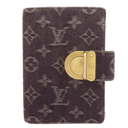 LOUIS VUITTON ルイヴィトン R21038 アジェンダPM 手帳カバー デニム レディース 中古