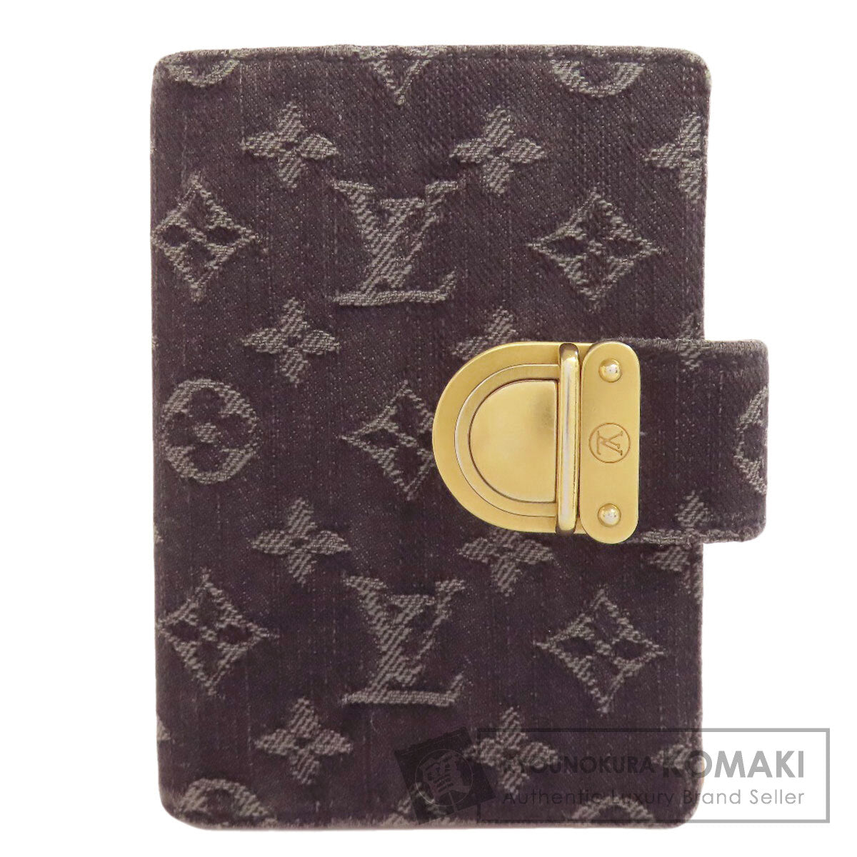 LOUIS VUITTON ルイヴィトン R21038 アジェンダPM 手帳カバー デニム レディース 中古