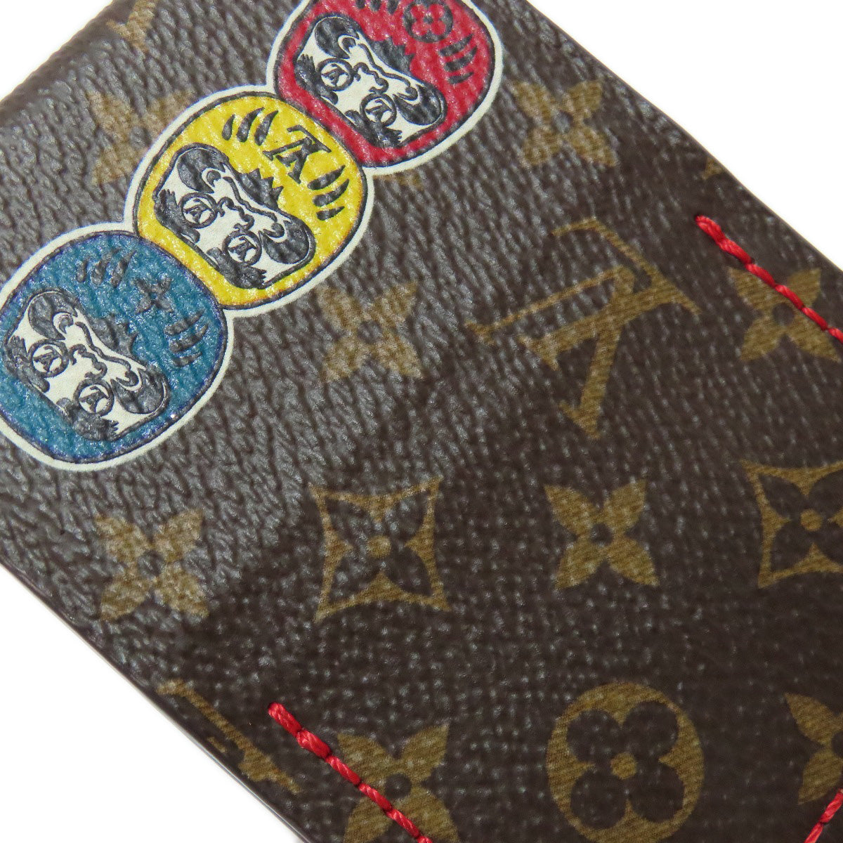 LOUIS VUITTON ルイヴィトン GI0235 ミロワール ノマド オレリヤン ダルマ 山本貴斎コラボ 鏡 モノグラムキャンバス レディース 中古