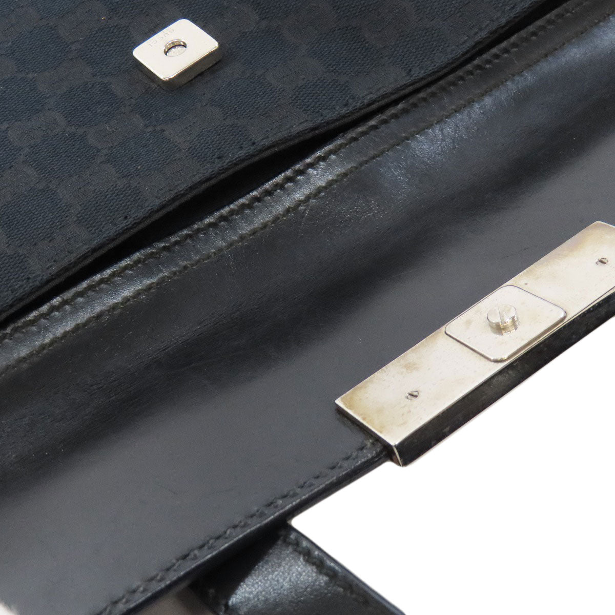 GUCCI グッチ 015・3712 GG柄 2WAY ビジネスバッグ キャンバス メンズ 中古