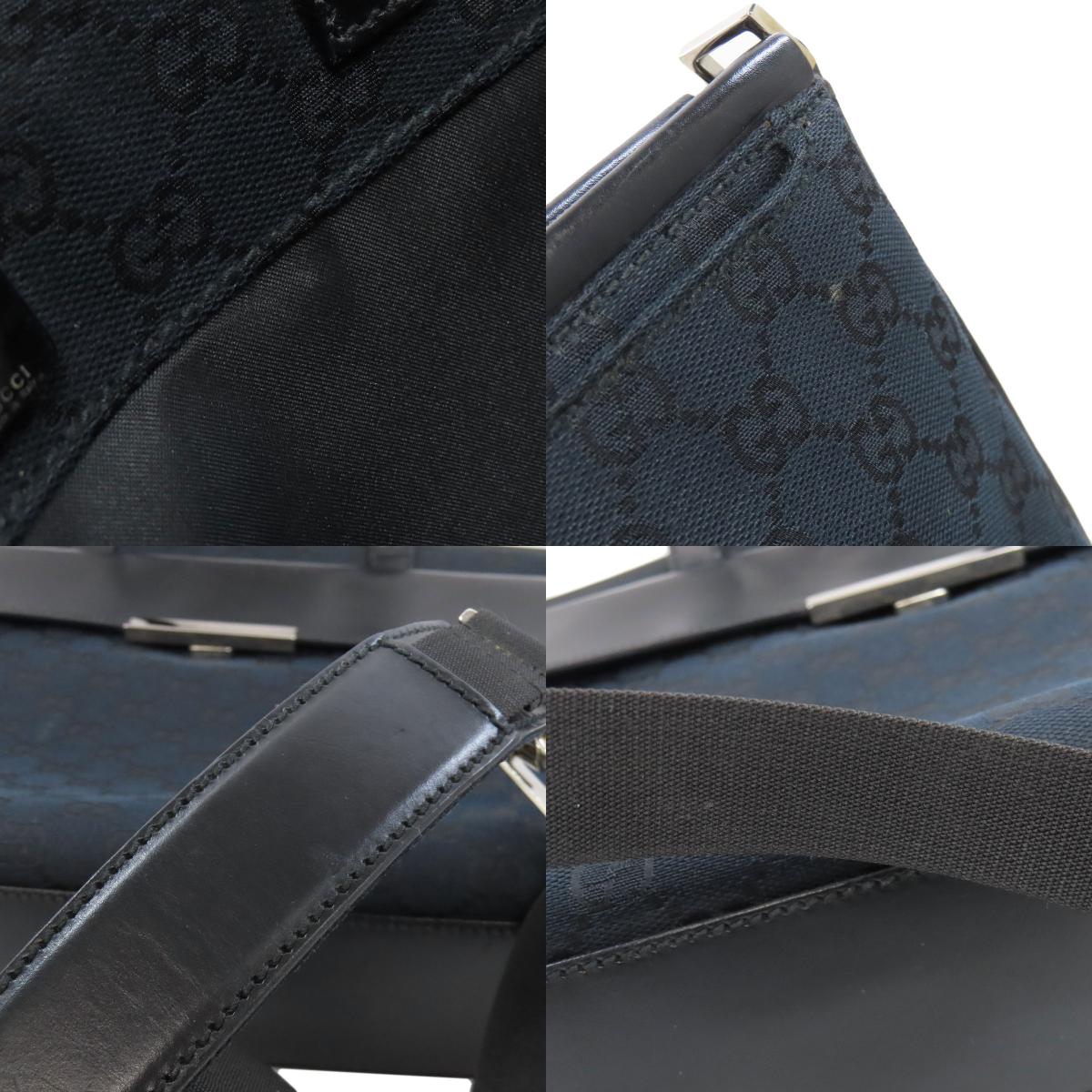 GUCCI グッチ 015・3712 GG柄 2WAY ビジネスバッグ キャンバス メンズ 中古