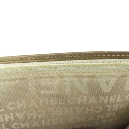 CHANEL シャネル カンボンライン シルバー金具 二つ折り財布（小銭入れあり） カーフ レディース 中古