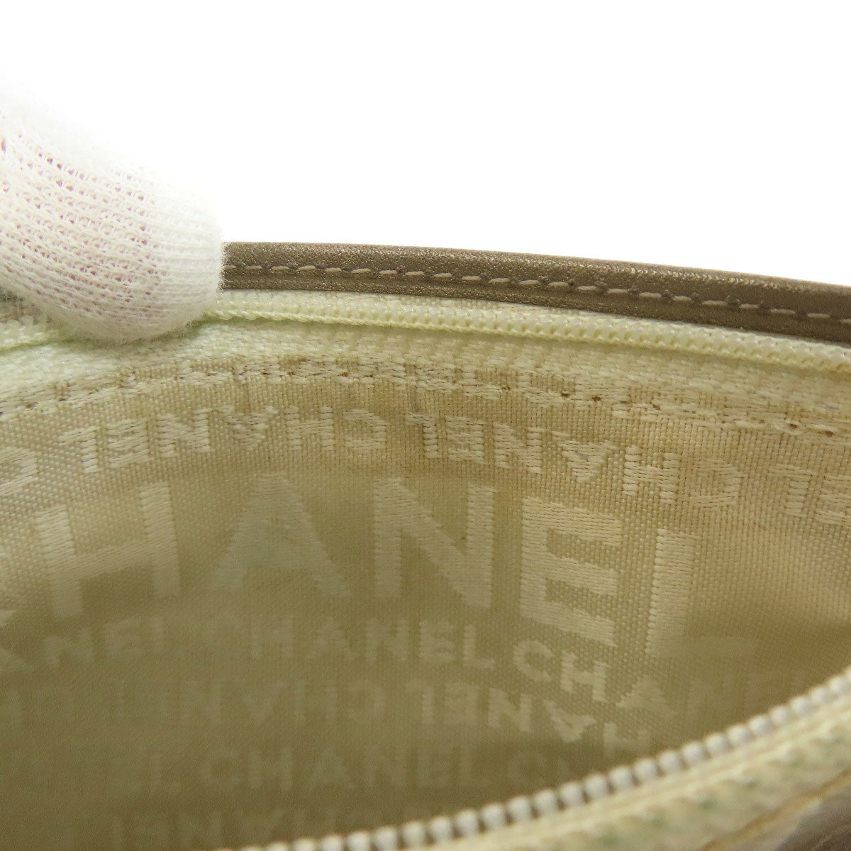 CHANEL シャネル カンボンライン シルバー金具 二つ折り財布（小銭入れあり） カーフ レディース 中古