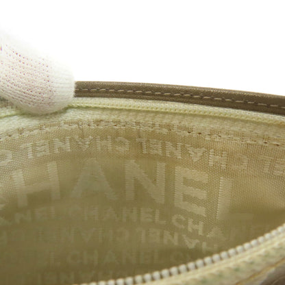 CHANEL シャネル カンボンライン シルバー金具 二つ折り財布（小銭入れあり） カーフ レディース 中古
