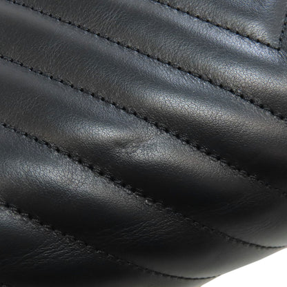 CHANEL シャネル チェーンショルダー Vステッチ ゴールド金具 ショルダーバッグ ラムスキン レディース 中古