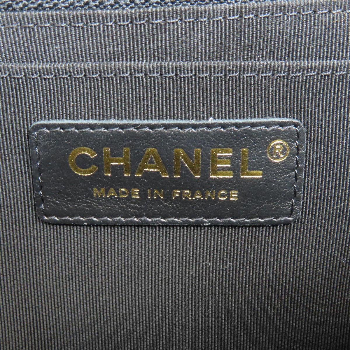 CHANEL シャネル チェーンショルダー Vステッチ ゴールド金具 ショルダーバッグ ラムスキン レディース 中古
