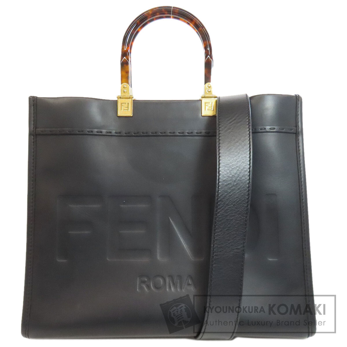 フェンディ サンシャイン ミディアム 2WAY ハンドバッグ 中古 商品画像1