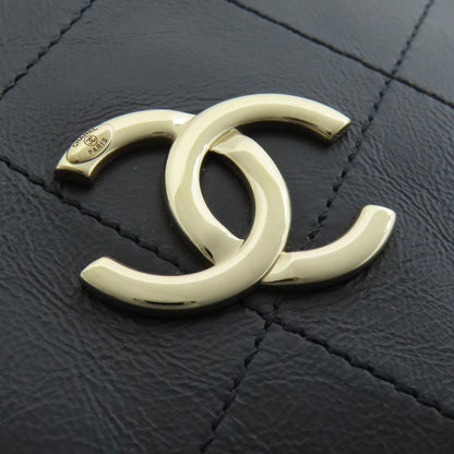 CHANEL シャネル チェーントート ゴールド金具 トートバッグ カーフ レディース 中古
