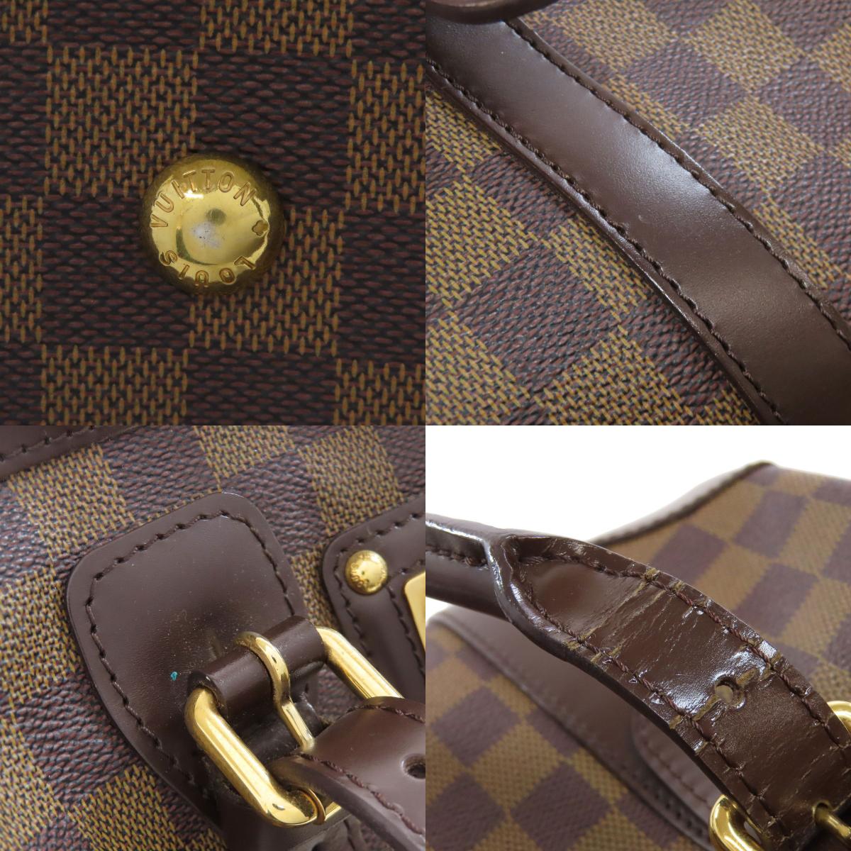 LOUIS VUITTON ルイヴィトン N52000 バークレイ ボストンバッグ ダミエキャンバス レディース 中古