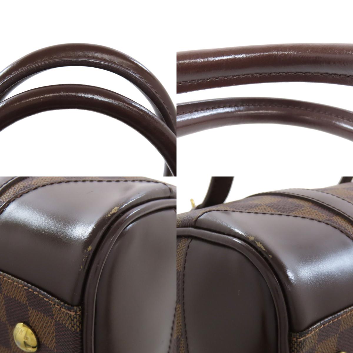 LOUIS VUITTON ルイヴィトン N52000 バークレイ ボストンバッグ ダミエキャンバス レディース 中古