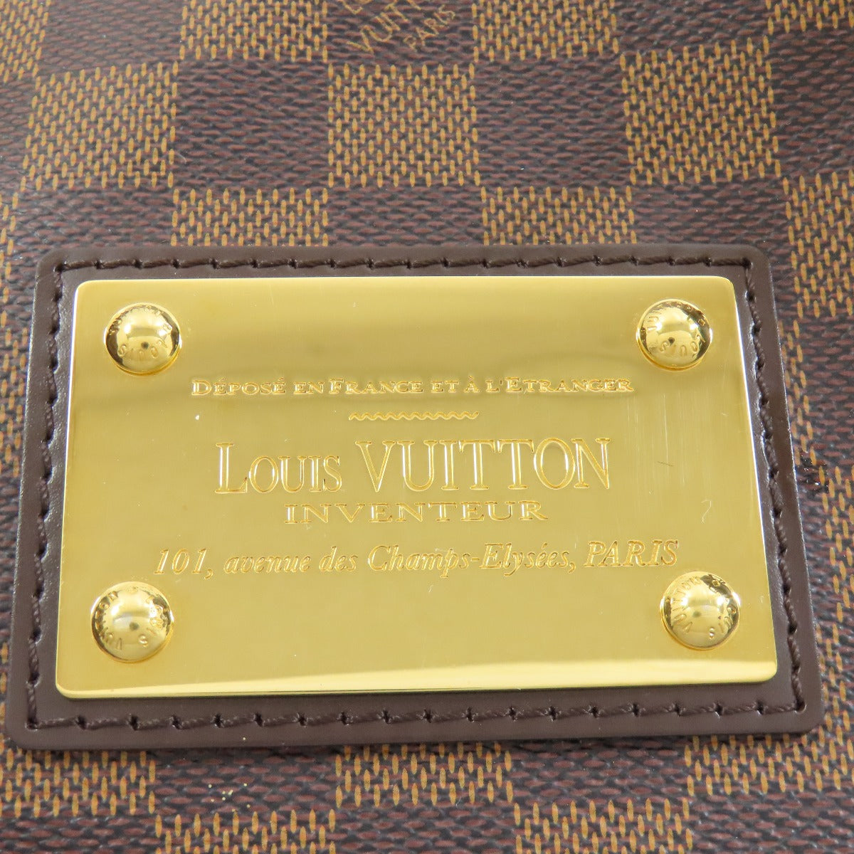 LOUIS VUITTON ルイヴィトン N51204 ハムステッドMM トートバッグ ダミエキャンバス レディース 中古