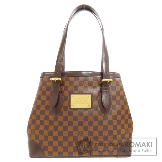 LOUIS VUITTON ルイヴィトン N51204 ハムステッドMM トートバッグ ダミエキャンバス レディース 中古