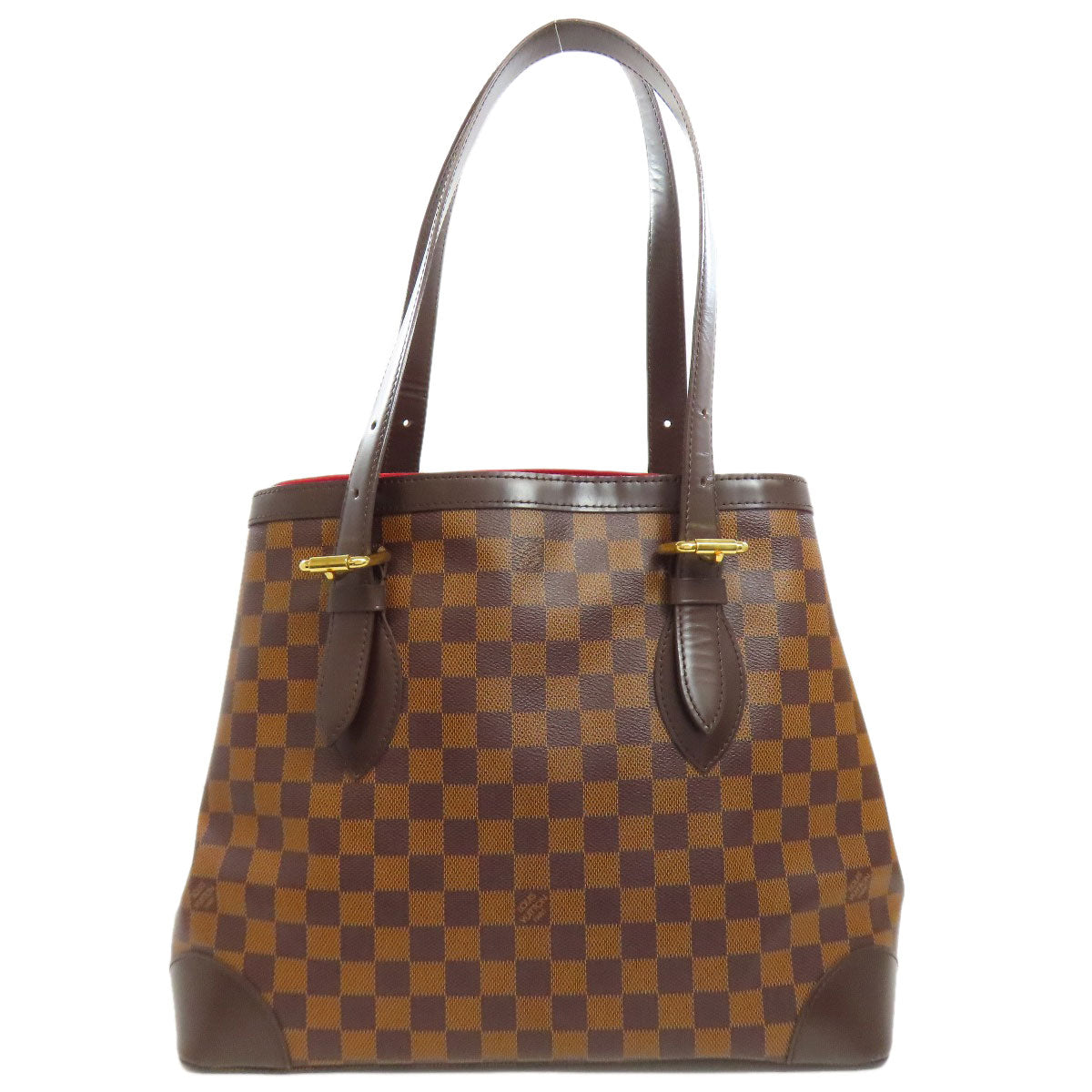 LOUIS VUITTON ルイヴィトン N51204 ハムステッドMM トートバッグ ダミエキャンバス レディース 中古