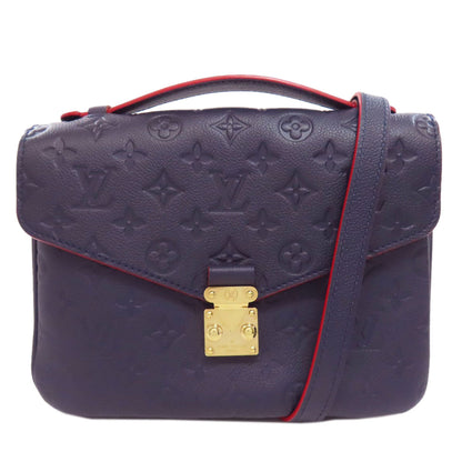 LOUIS VUITTON ルイヴィトン M44071 ポシェットメティス ハンドバッグ アンプラント レディース 中古