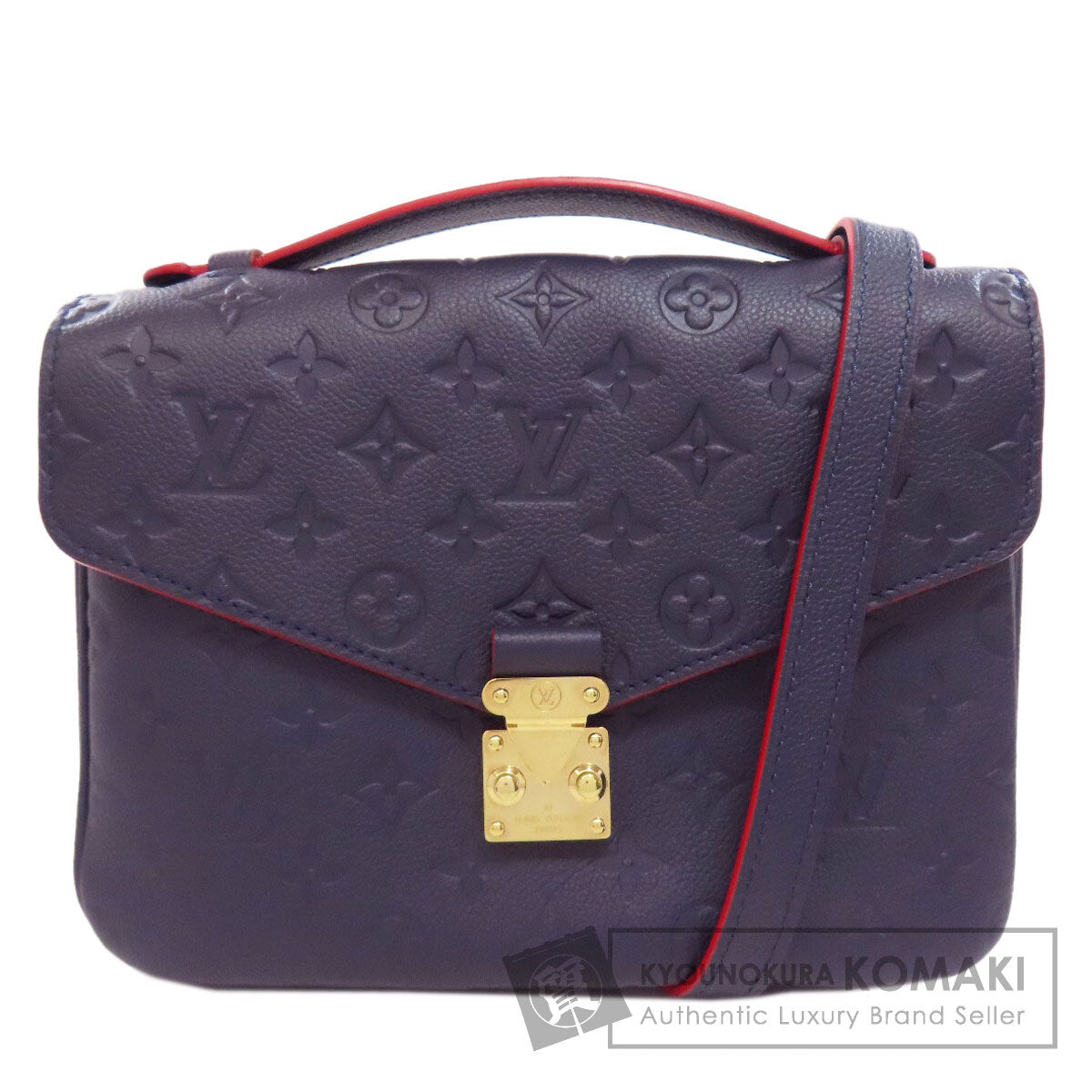 LOUIS VUITTON ルイヴィトン M44071 ポシェットメティス ハンドバッグ アンプラント レディース 中古