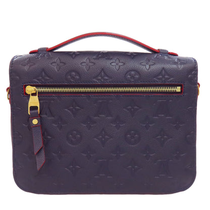 LOUIS VUITTON ルイヴィトン M44071 ポシェットメティス ハンドバッグ アンプラント レディース 中古