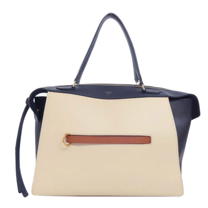 CELINE セリーヌ リングバッグ トートバッグ レザー レディース 中古