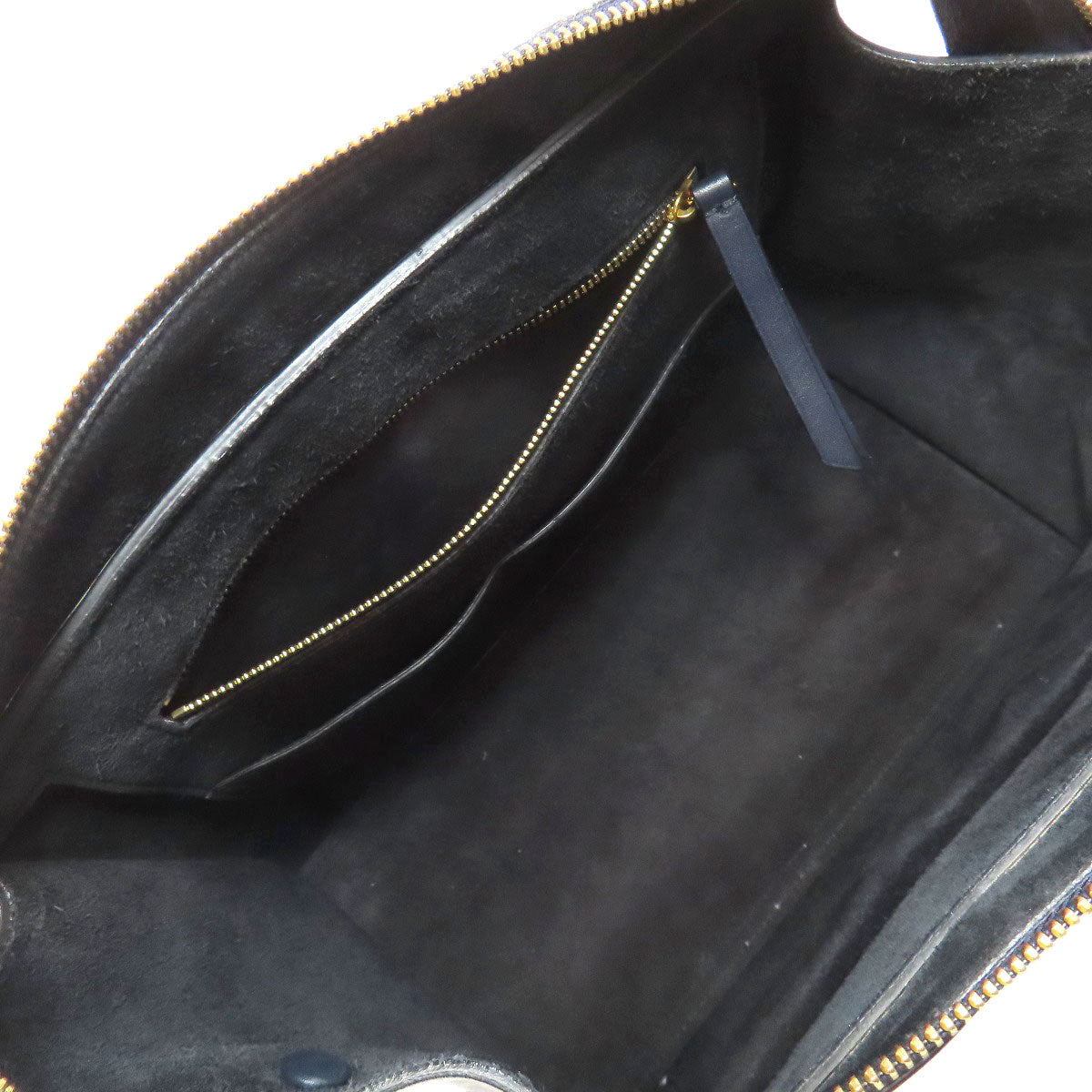 CELINE セリーヌ リングバッグ トートバッグ レザー レディース 中古
