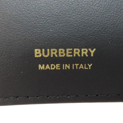 BURBERRY バーバリー ローラ TBロゴ 二つ折り財布（小銭入れあり） レザー レディース 中古