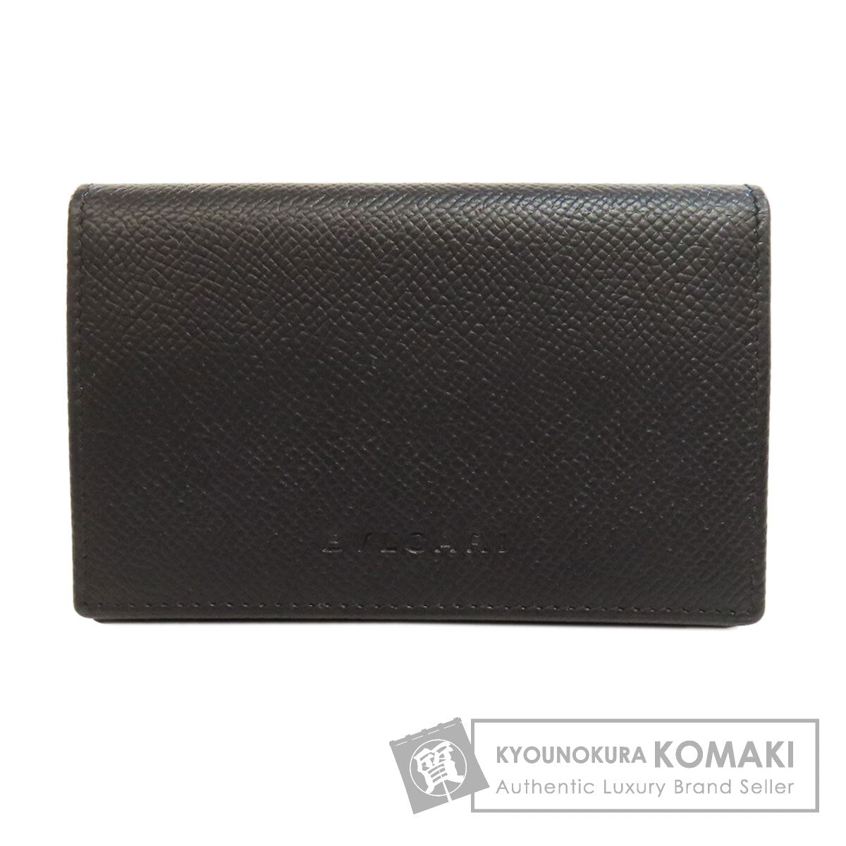 BVLGARI ブルガリ ロゴ カードケース レザー レディース 中古