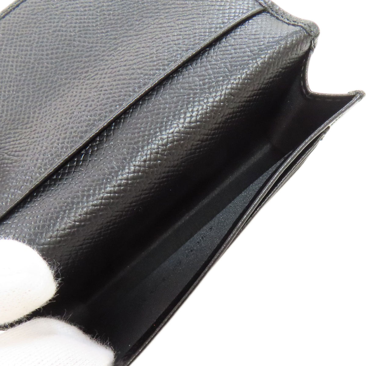 BVLGARI ブルガリ ロゴ カードケース レザー レディース 中古