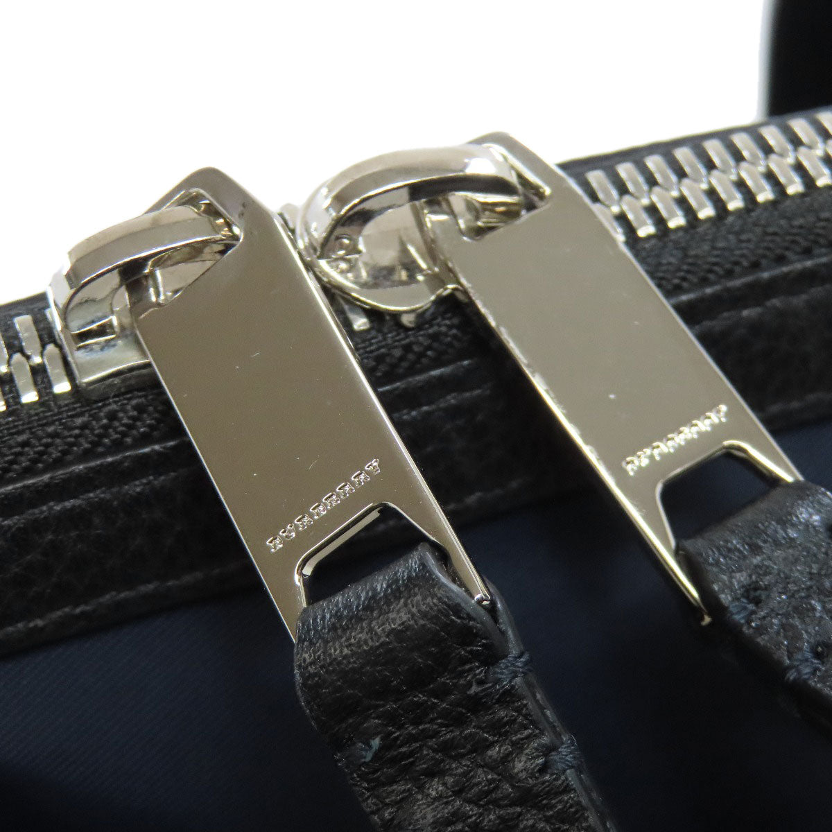 BURBERRY バーバリー ロゴ トートバッグ ナイロン レディース 中古