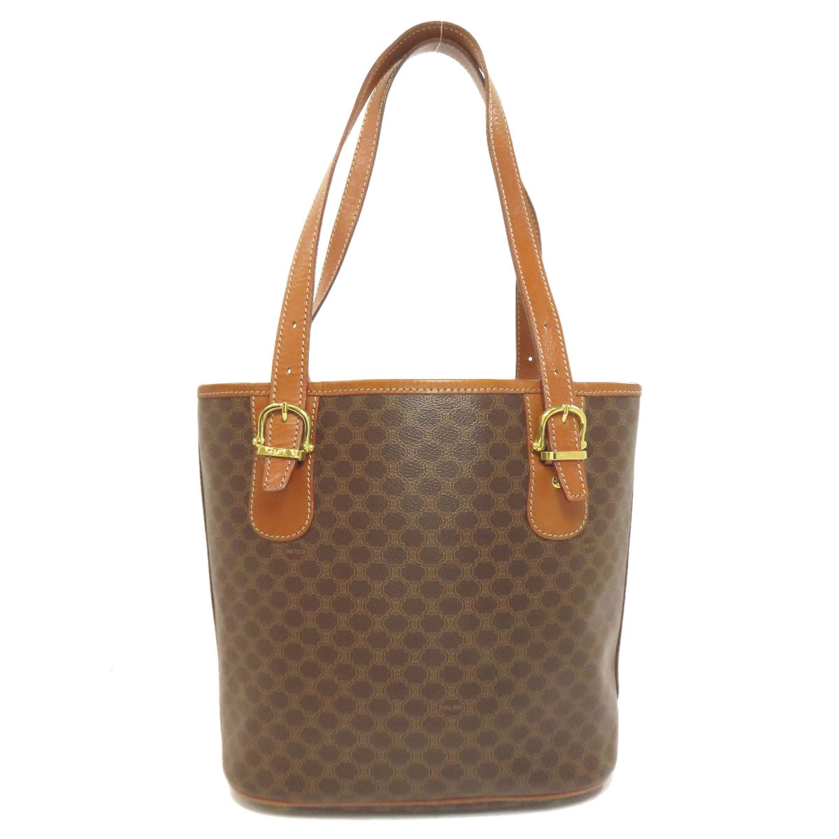 CELINE セリーヌ マカダム柄 トートバッグ PVC レディース 中古
