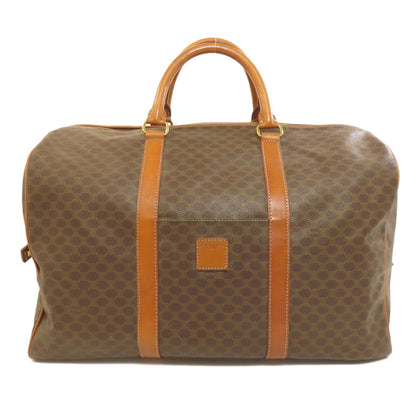 CELINE セリーヌ マカダム柄 ボストンバッグ PVC レディース 中古