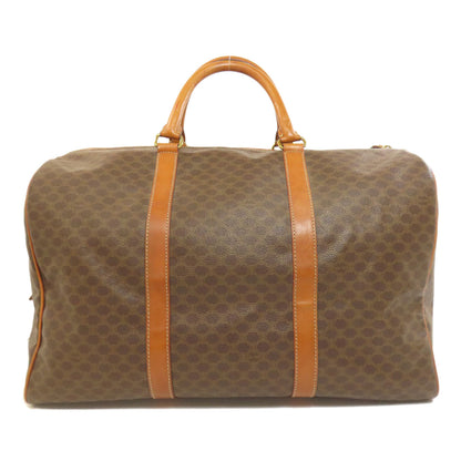 CELINE セリーヌ マカダム柄 ボストンバッグ PVC レディース 中古