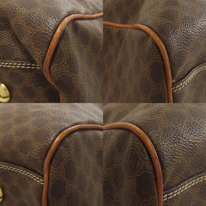 CELINE セリーヌ マカダム柄 ボストンバッグ PVC レディース 中古