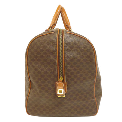 CELINE セリーヌ マカダム柄 ボストンバッグ PVC レディース 中古