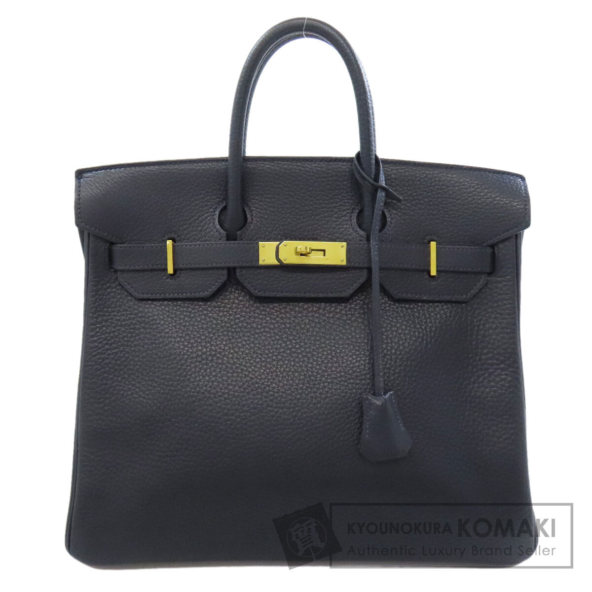 HERMES エルメス オータクロア32 ゴールド金具 ハンドバッグ トゴ レディース 中古