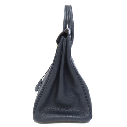 HERMES エルメス オータクロア32 ゴールド金具 ハンドバッグ トゴ レディース 中古