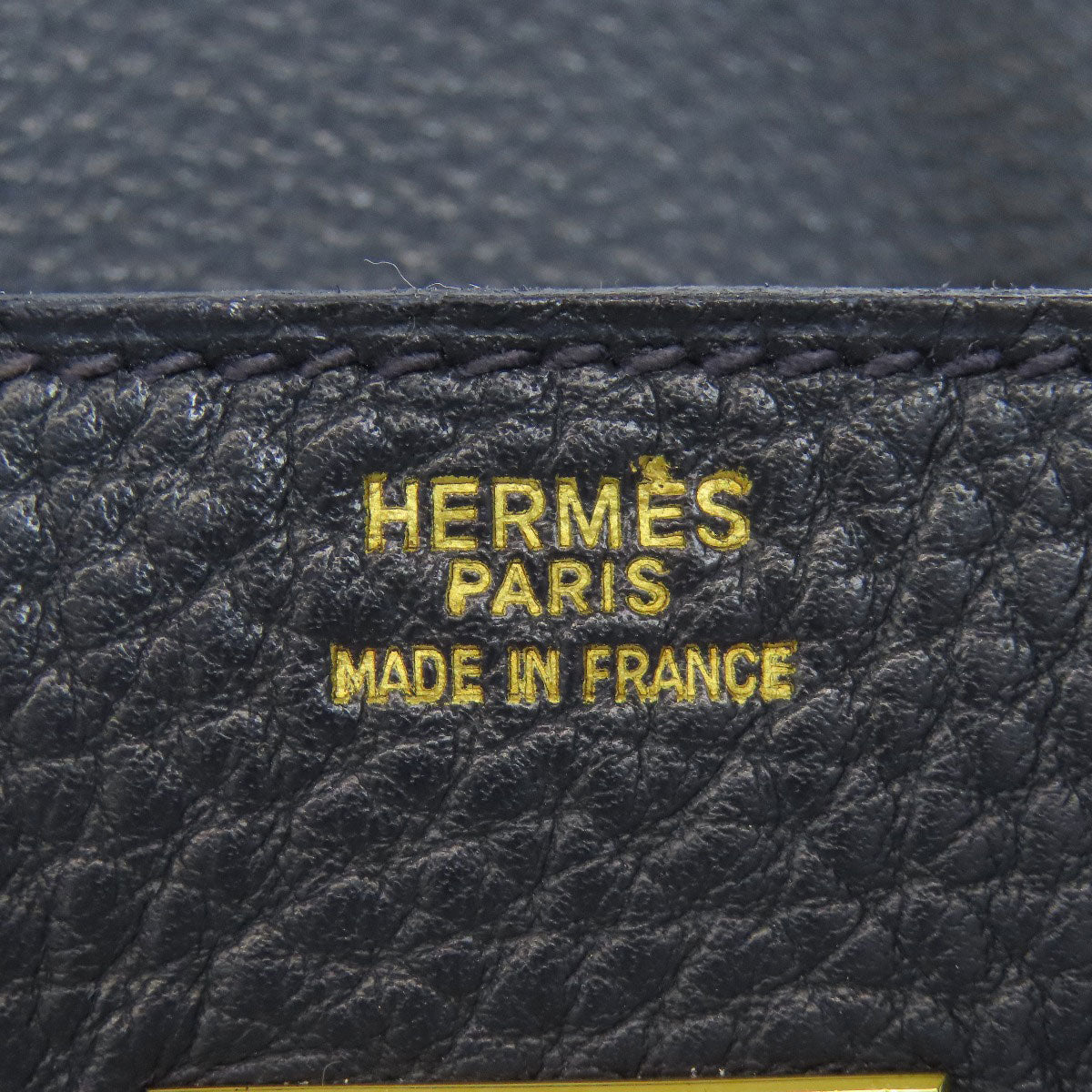 HERMES エルメス オータクロア32 ゴールド金具 ハンドバッグ トゴ レディース 中古