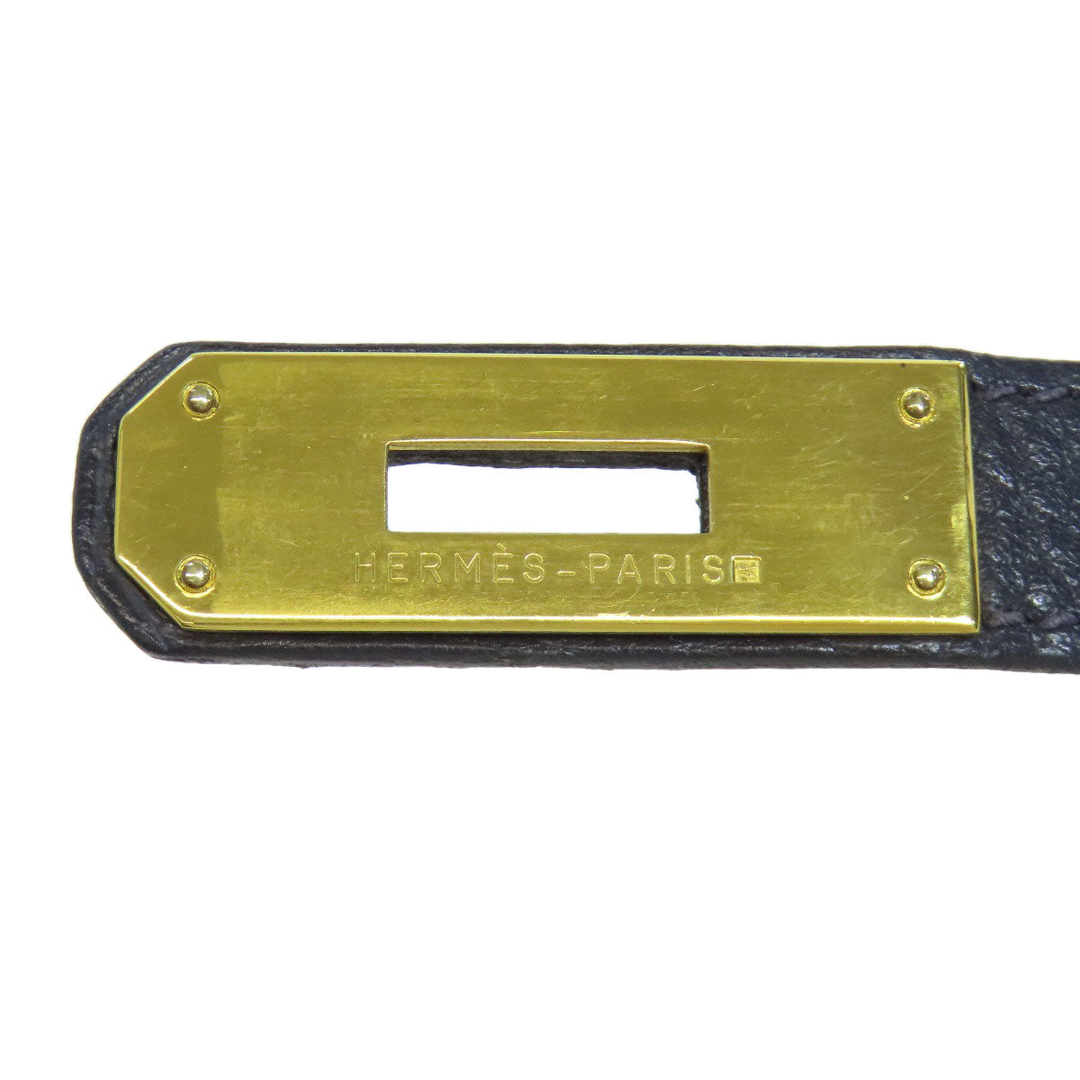 HERMES エルメス オータクロア32 ゴールド金具 ハンドバッグ トゴ レディース 中古