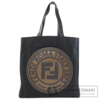 FENDI フェンディ ロゴ トートバッグ キャンバス レディース 中古