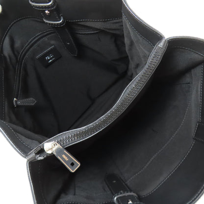 FENDI フェンディ ロゴ トートバッグ キャンバス レディース 中古