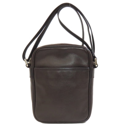 LOEWE ロエベ アナグラム ショルダーバッグ レザー レディース 中古