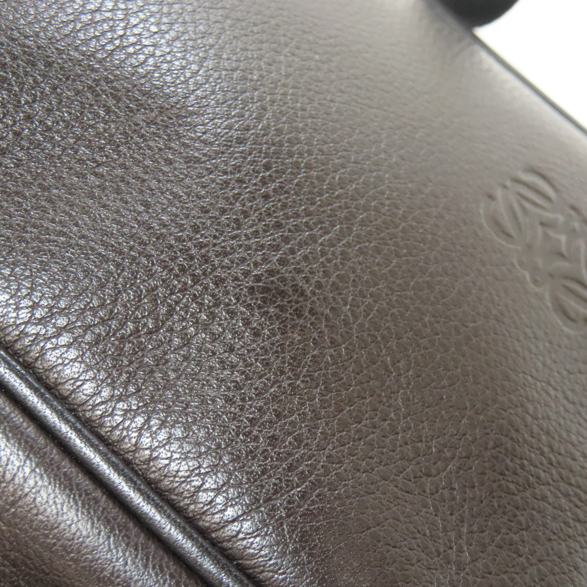 LOEWE ロエベ アナグラム ショルダーバッグ レザー レディース 中古