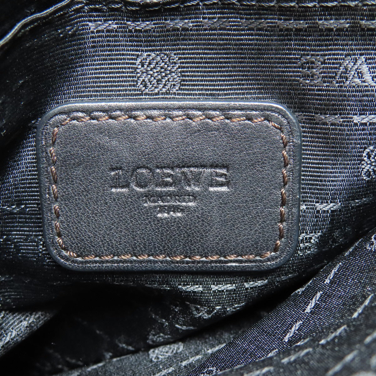 LOEWE ロエベ アナグラム ショルダーバッグ レザー レディース 中古