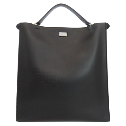 FENDI フェンディ ピーカブー エックスライト 2WAY ハンドバッグ カーフ レディース 中古