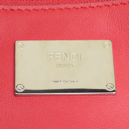 FENDI フェンディ ピーカブー エックスライト 2WAY ハンドバッグ カーフ レディース 中古