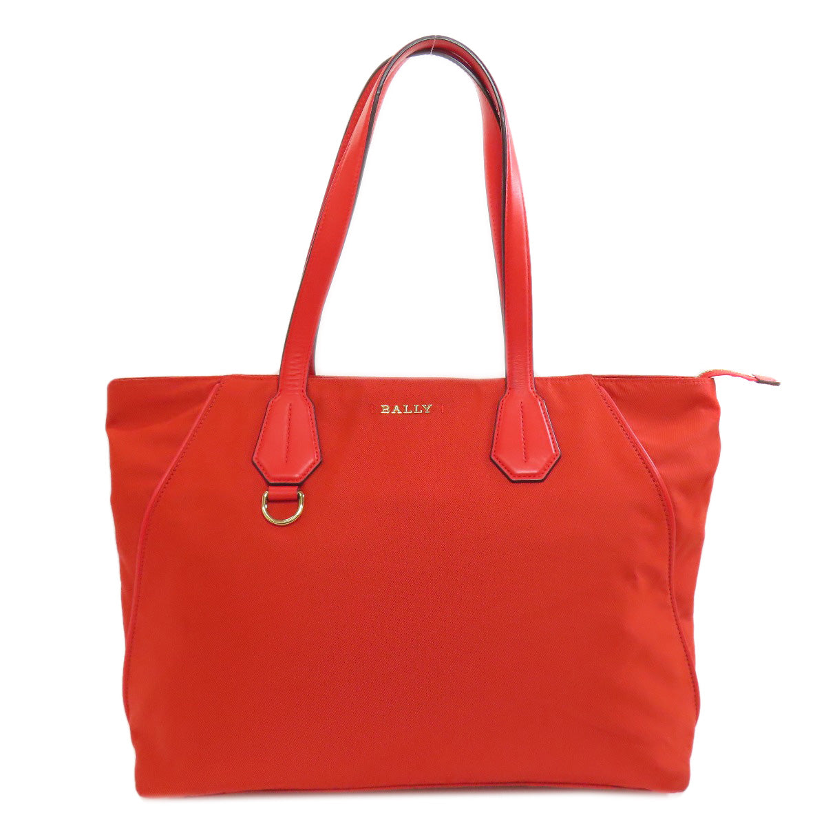 BALLY バリー ロゴ トートバッグ ナイロン レディース 中古