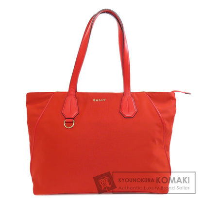 BALLY バリー ロゴ トートバッグ ナイロン レディース 中古