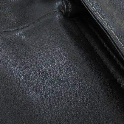 LOEWE ロエベ ロゴ ハンドバッグ レザー レディース 中古