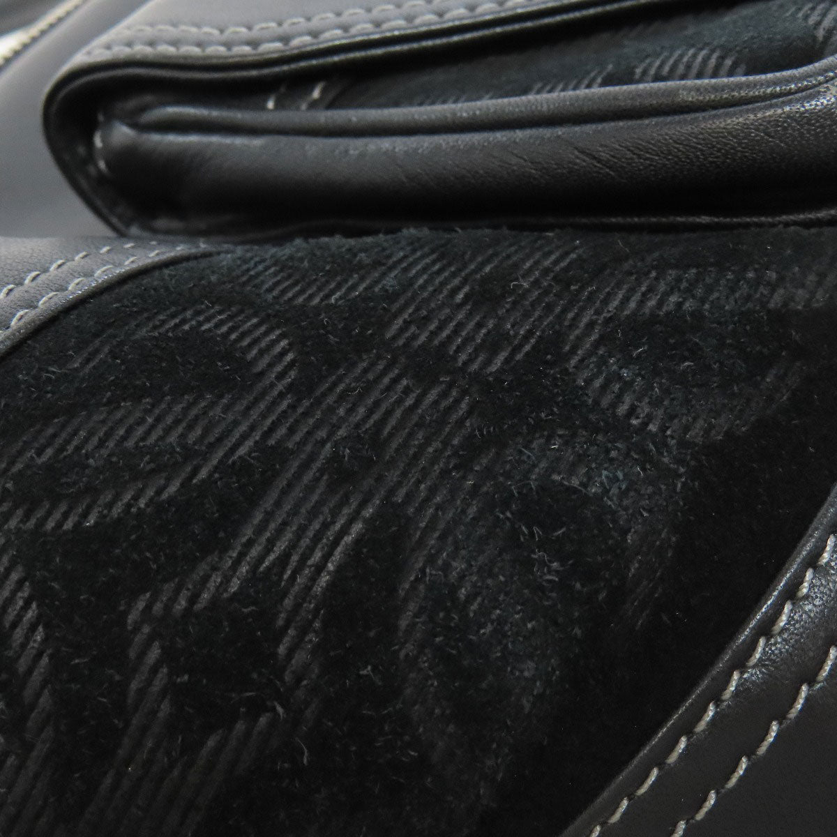 LOEWE ロエベ ロゴ ハンドバッグ レザー レディース 中古