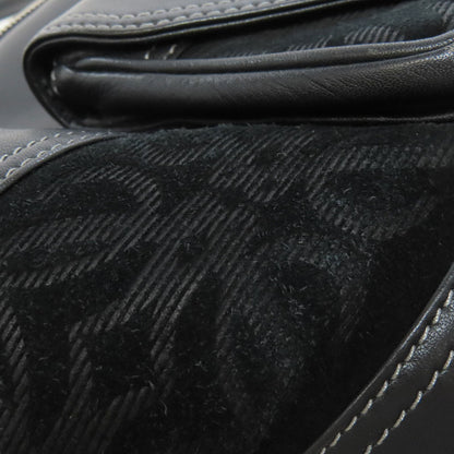 LOEWE ロエベ ロゴ ハンドバッグ レザー レディース 中古