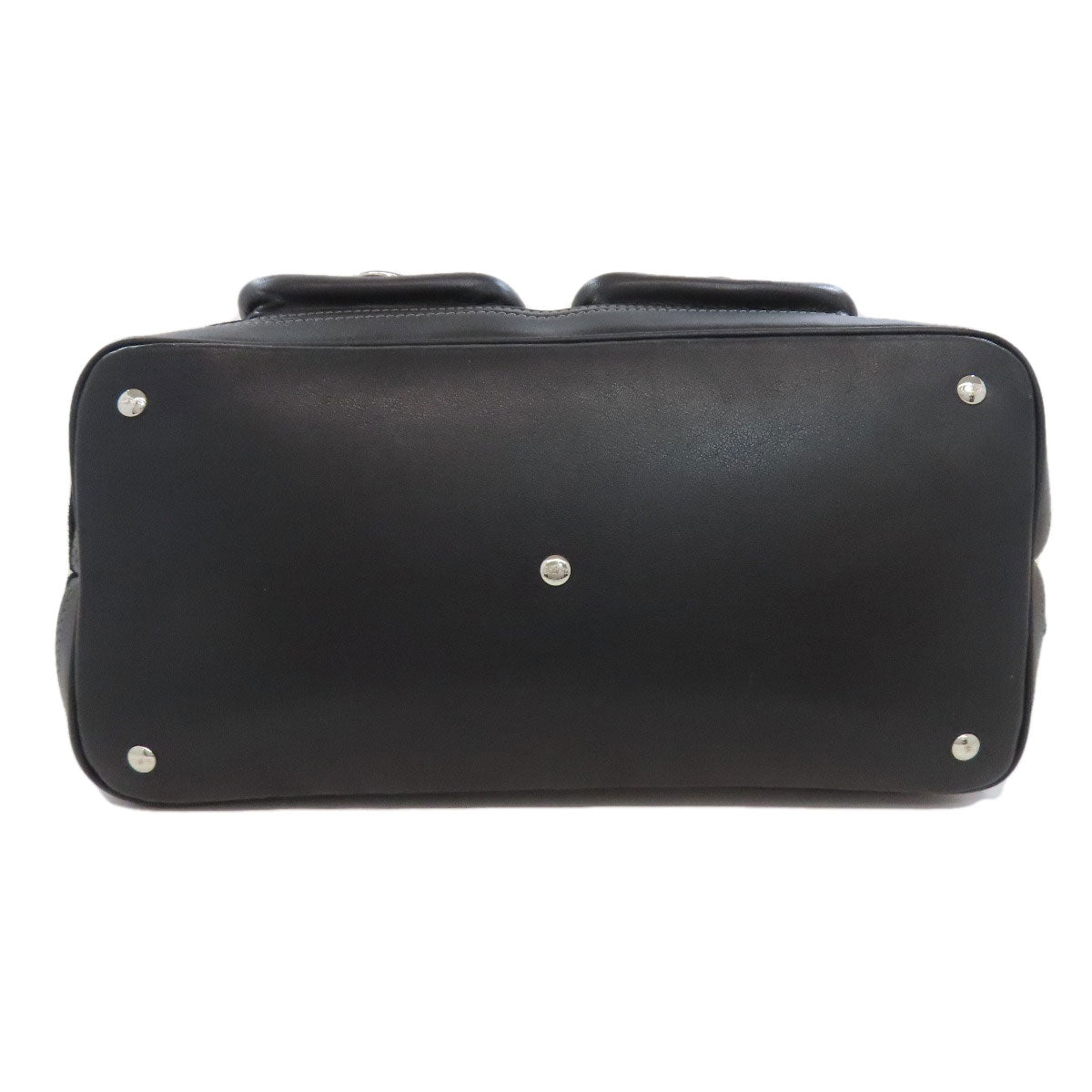 LOEWE ロエベ ロゴ ハンドバッグ レザー レディース 中古