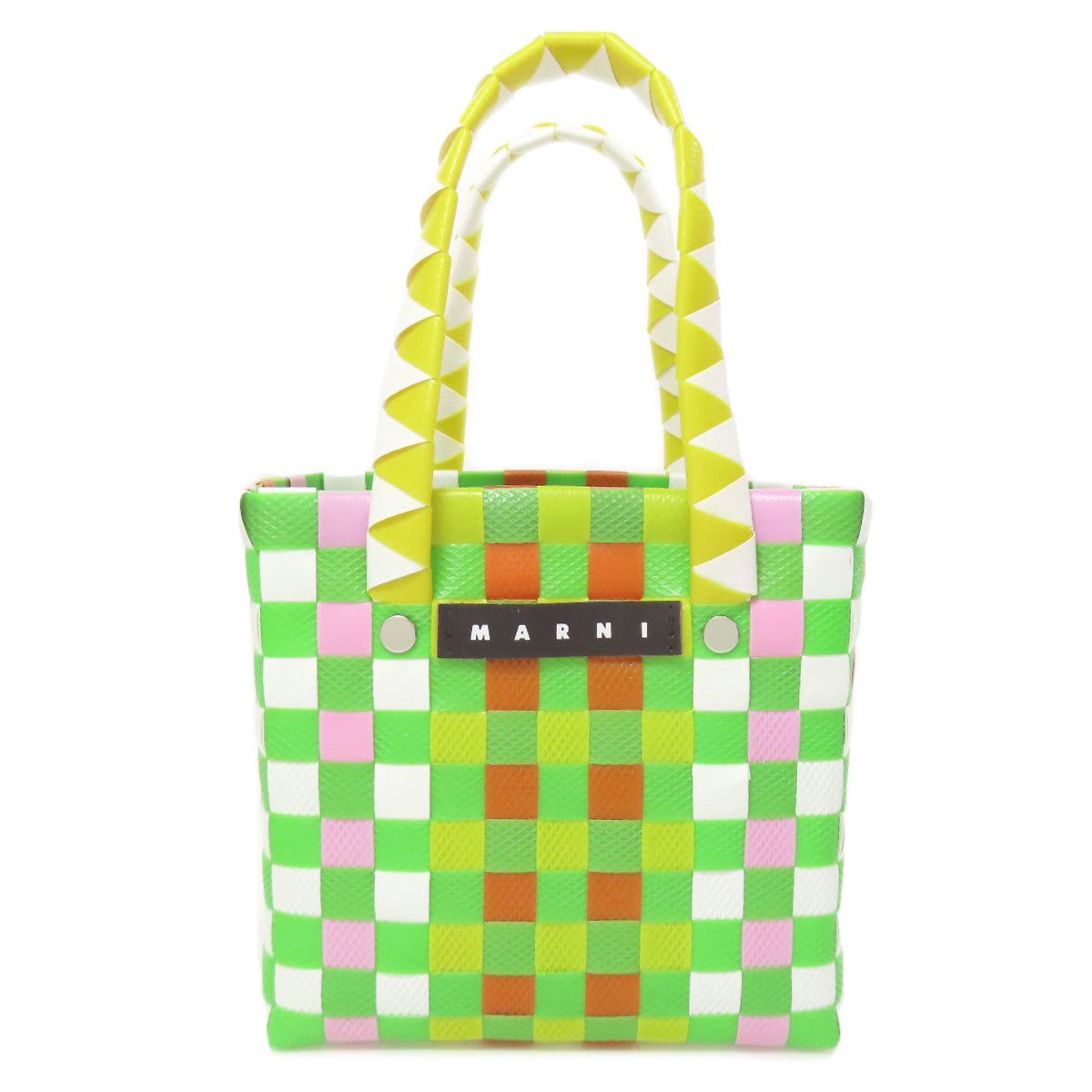 MARNI マルニ カゴバッグ ハンドバッグ ポリプロピレン レディース 中古