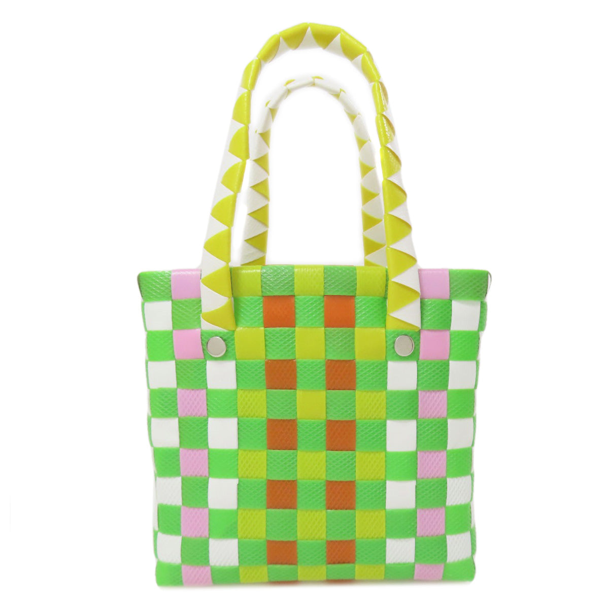 MARNI マルニ カゴバッグ ハンドバッグ ポリプロピレン レディース 中古